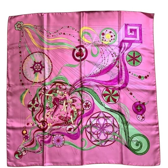 HERMES Carre 90 La Danse du Cosmos Dance of the Universe - Picture 1 of 10
